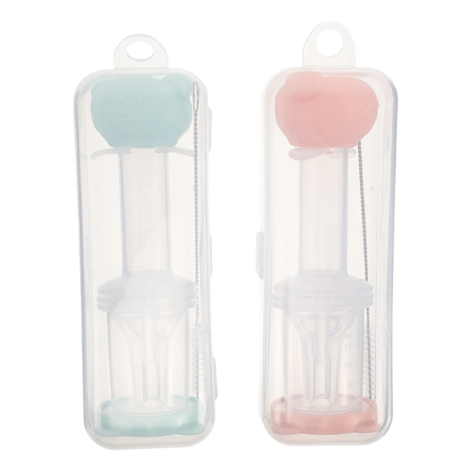 

1Set Choke-Free Silicone Baby Food Squeeze Bottle Feeder Set Adjustable Flow Liquid Dispenser for Infants Travel Portable Safe