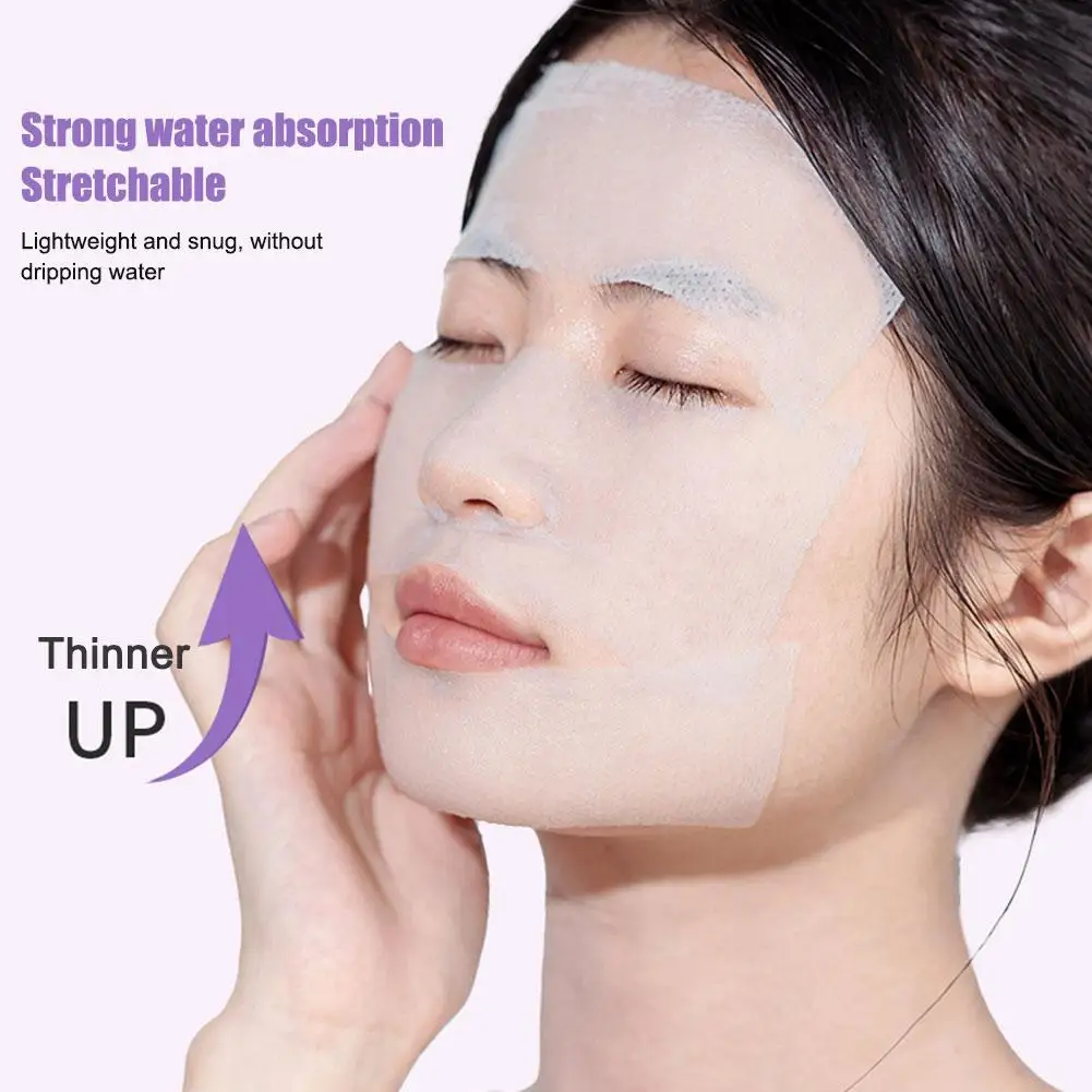 200 pieces Stretchable Cotton Pad Elastic Disposable Makeup Cleaning Cotton Moisturizing Cotton Pad Cosmetics