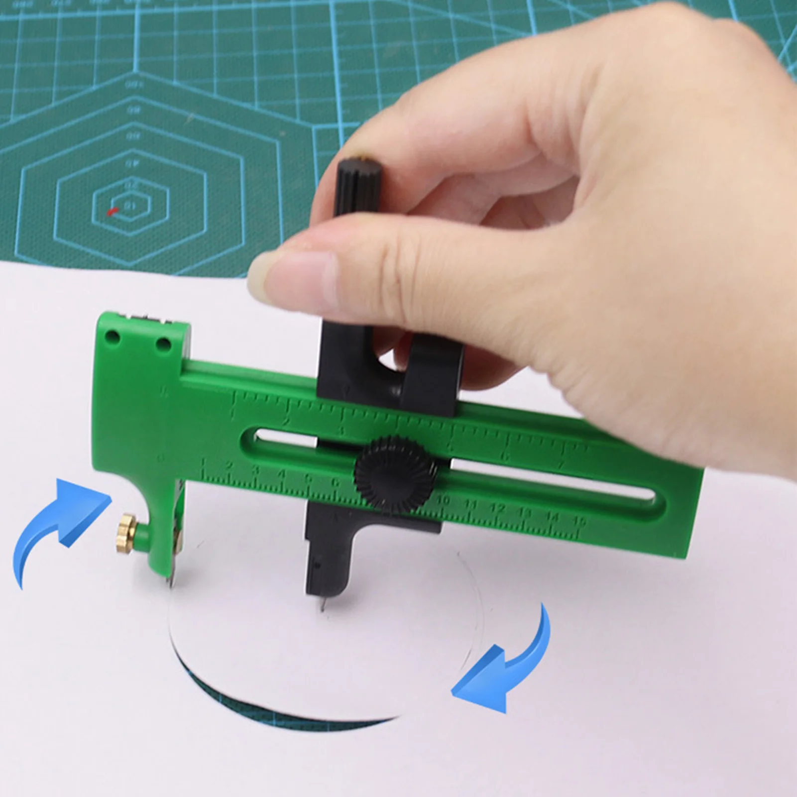 Büropapier-Skulptur-Kreisschneider, digitale Waage mit zwei Einheiten, präzises Schneiden von Klassenzimmern, Admins Creative Arts