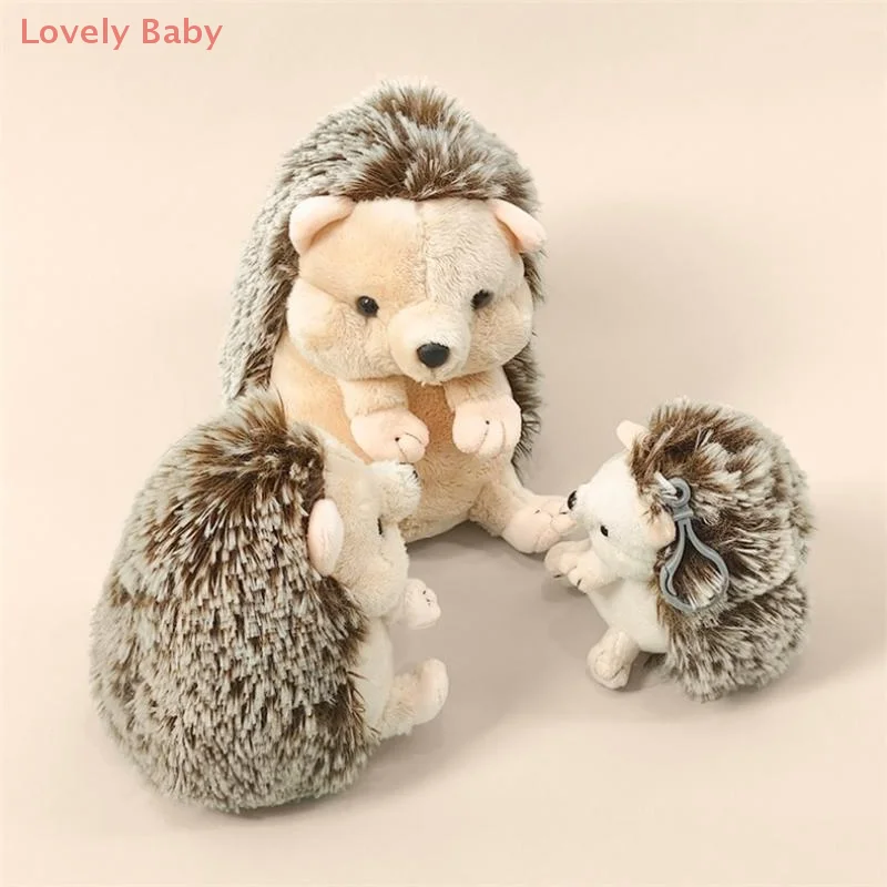 1 pçs adorável filme animais de pelúcia ouriço boneca bonito ouriço brinquedos de pelúcia do bebê dormir companheiro decoração do quarto presente aniversário