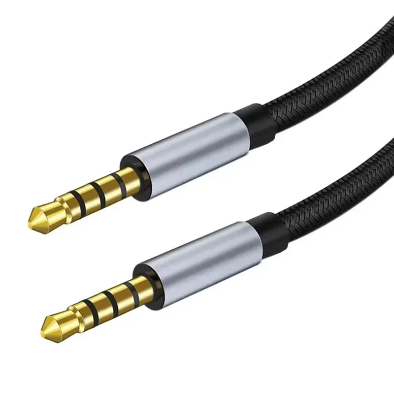 3,5mm Aux-Kabel buchse Stecker-Stecker-Audio kabel 3,5mm Lautsprecher kabel für Kopfhörer Auto für Xiaomi Redmi 5 plus Oneplus 5t Aux-Kabel