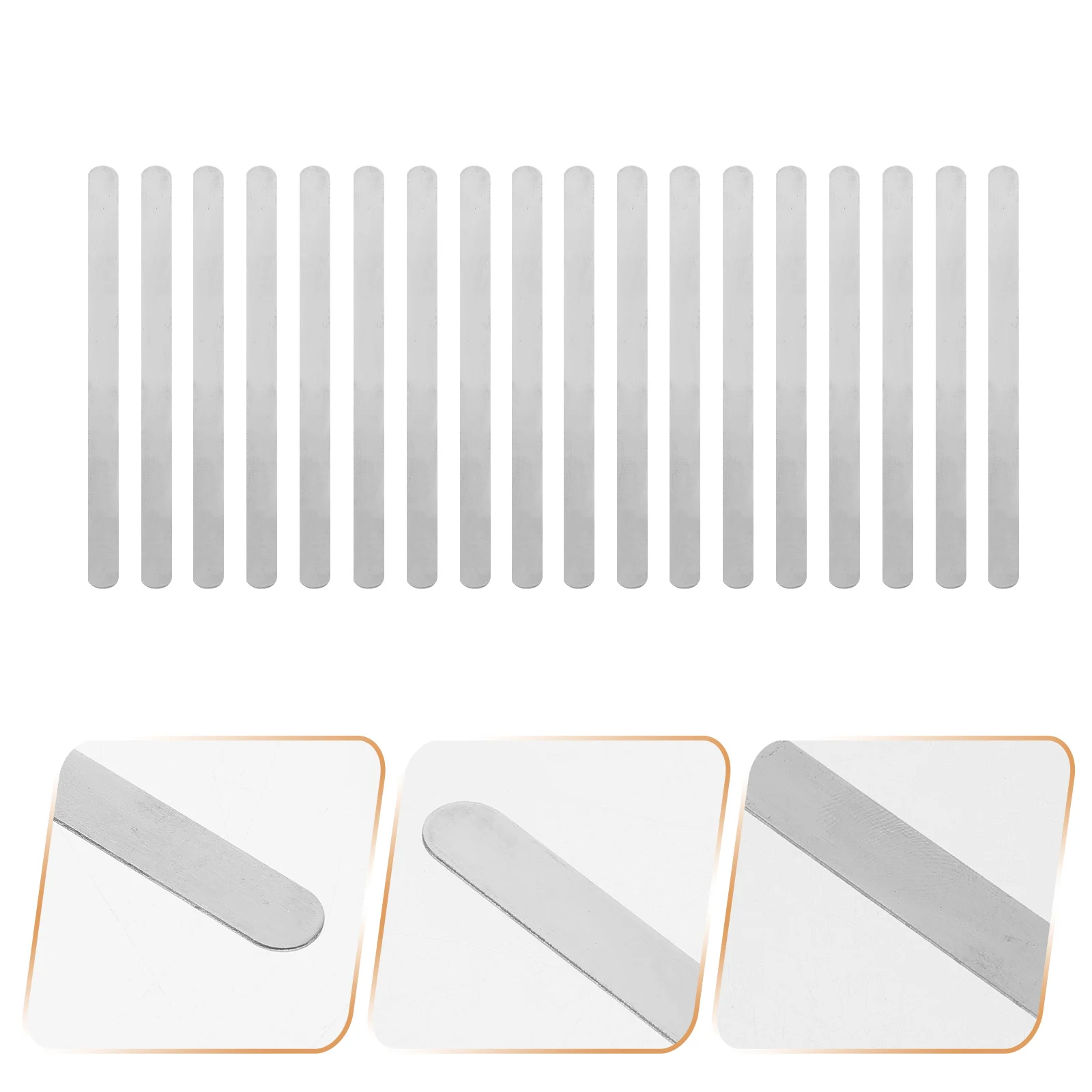 

18Pcs Stainless Steel Bracelet Blanks 10mm Curved Cuff Bangle Diy Jewelry Making Blank Wire Wrap Handmade Projects