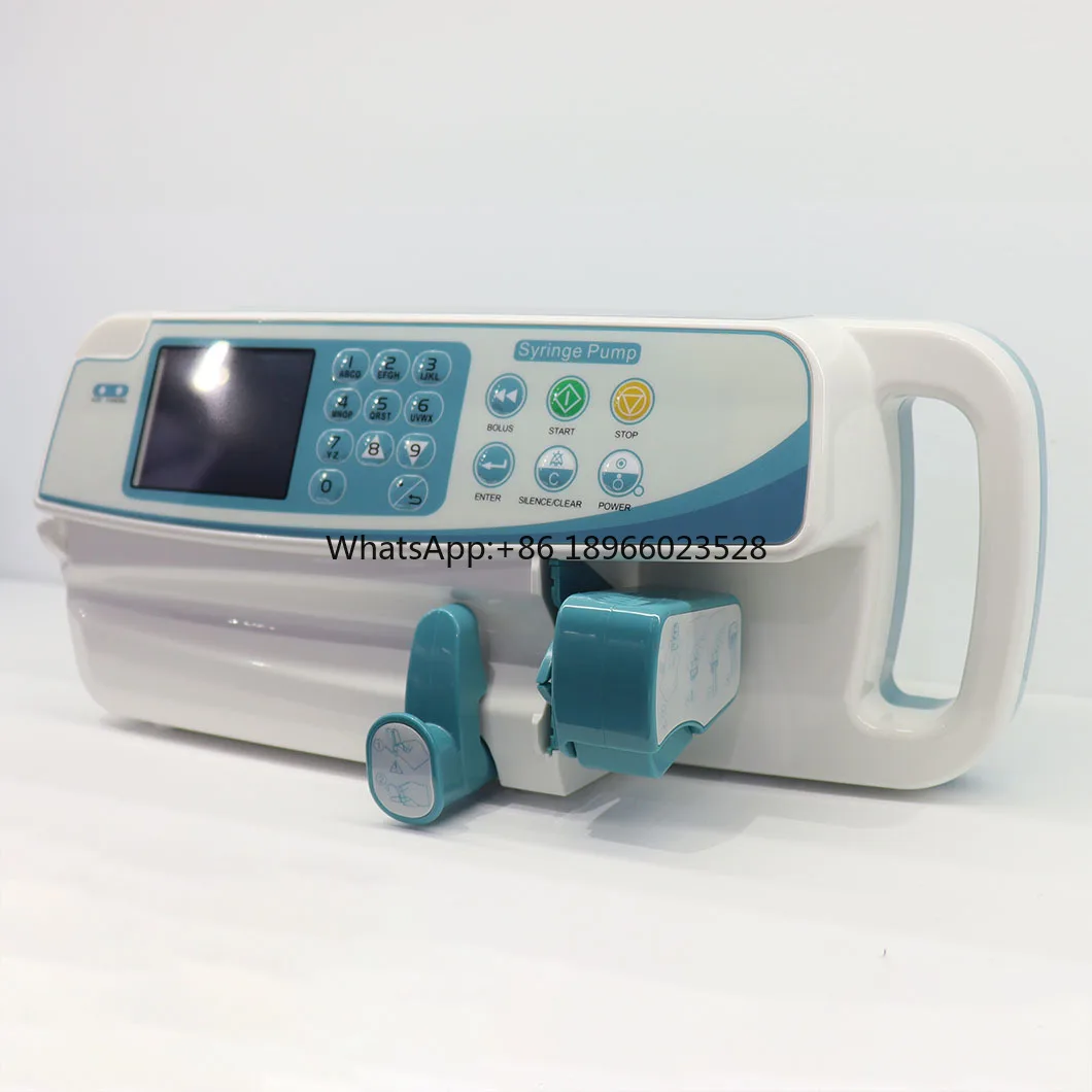 Veterinary Automatic Syringe Pump Single Channel Medical Portable Vet Animal TCI Syringe Pump