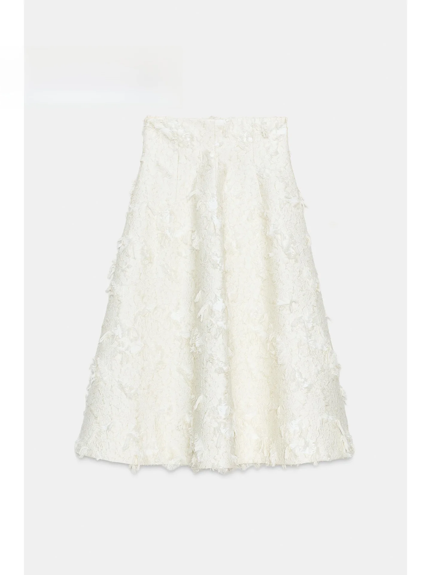 

Spring 2026 Unique Beautiful A-Line Midi Skirt Slimming Ele Casual mid Waist Other Material Stand Fit Ladies Skirt