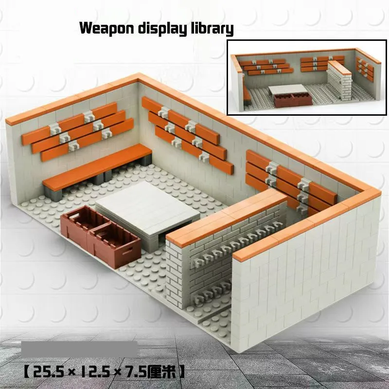 Военное оружие Storeroom, игрушечные арбалетные пистолеты SWAT, развивающие игрушки для детей, модель, строительные блоки, подарки для детей, военные детали