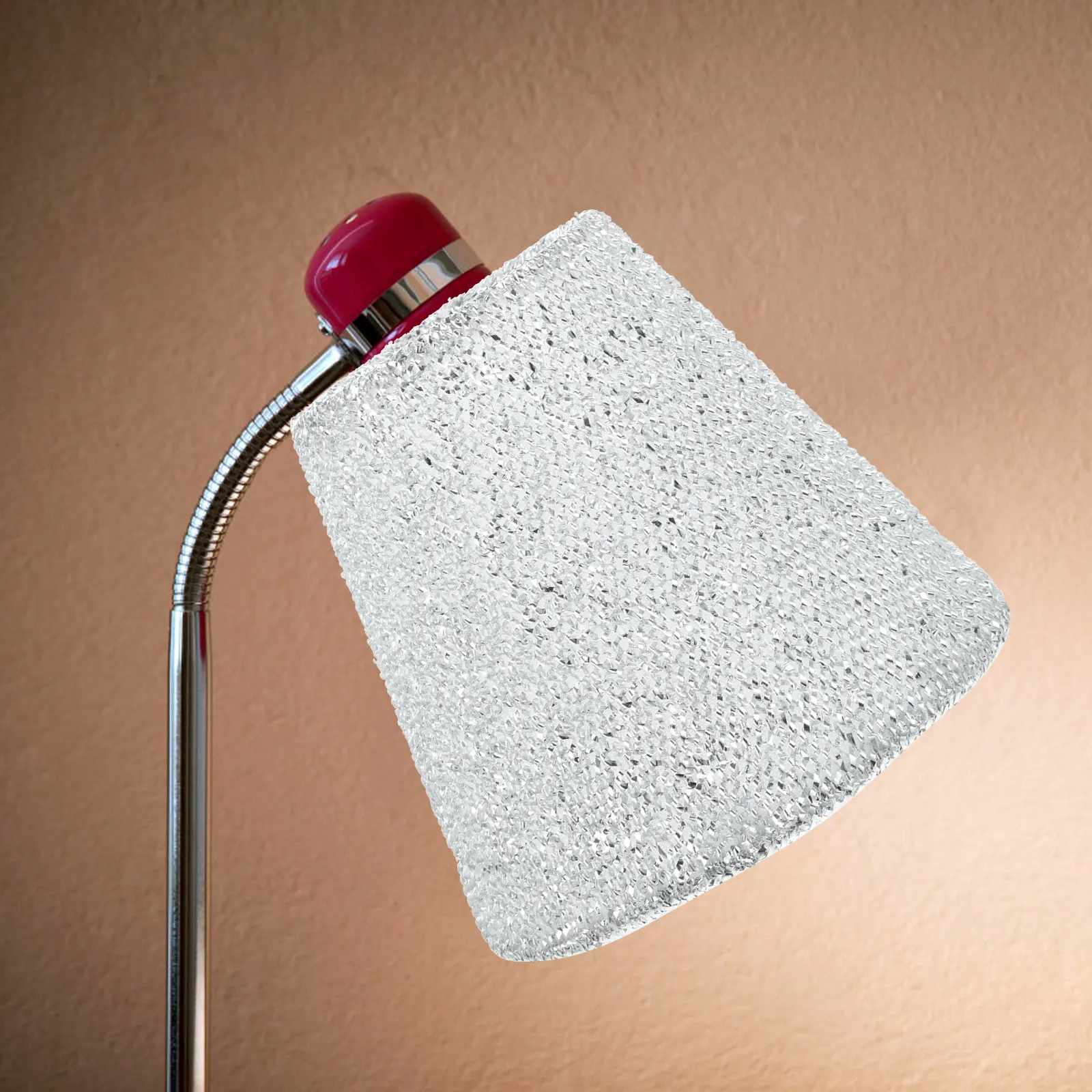

Small Drum Lampshade Indoor Light Cover E14 Base Replacement Lamp Shade for Table Floor Desk Lamps Bedroom Study Office Lighting
