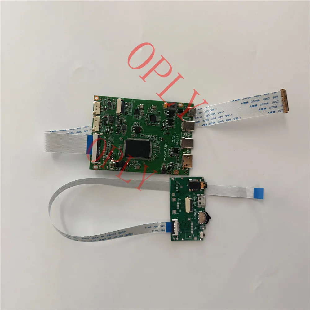 

Controllor board 2 TYPE C Mini HDMI-compatible for N140BGE NE140WUM 14" 1920X1200 EDP LED panel screen kit DIY