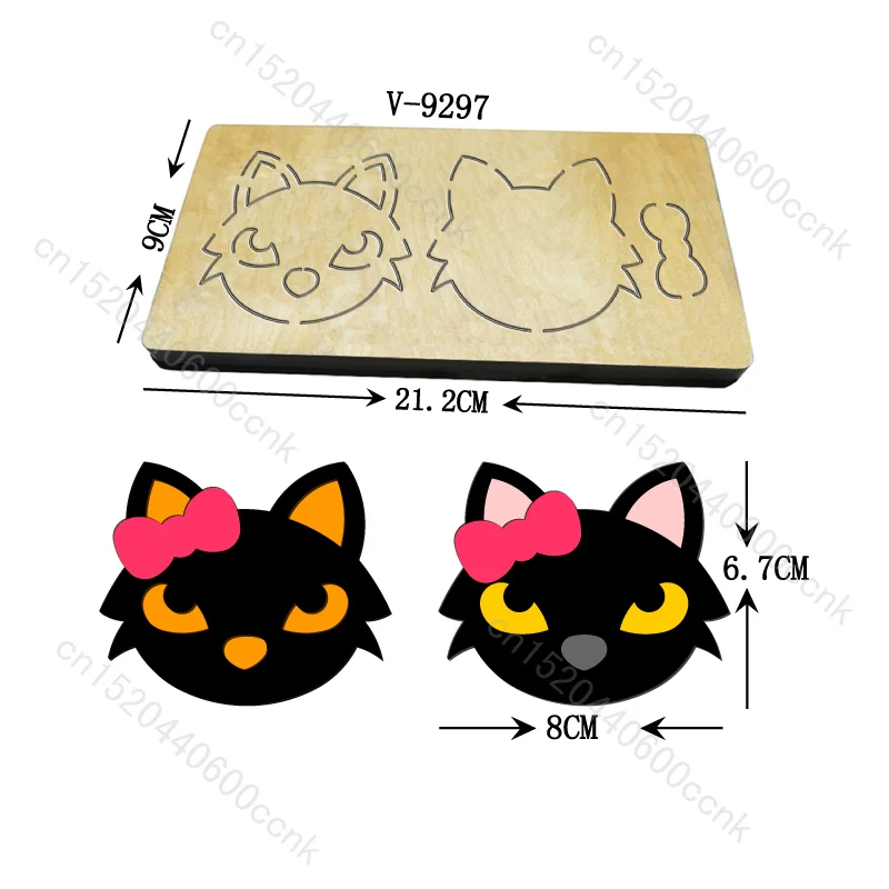 

New Cat Wooden Dies Cutting Dies Scrapbooking /Multiple Sizes /V-9297