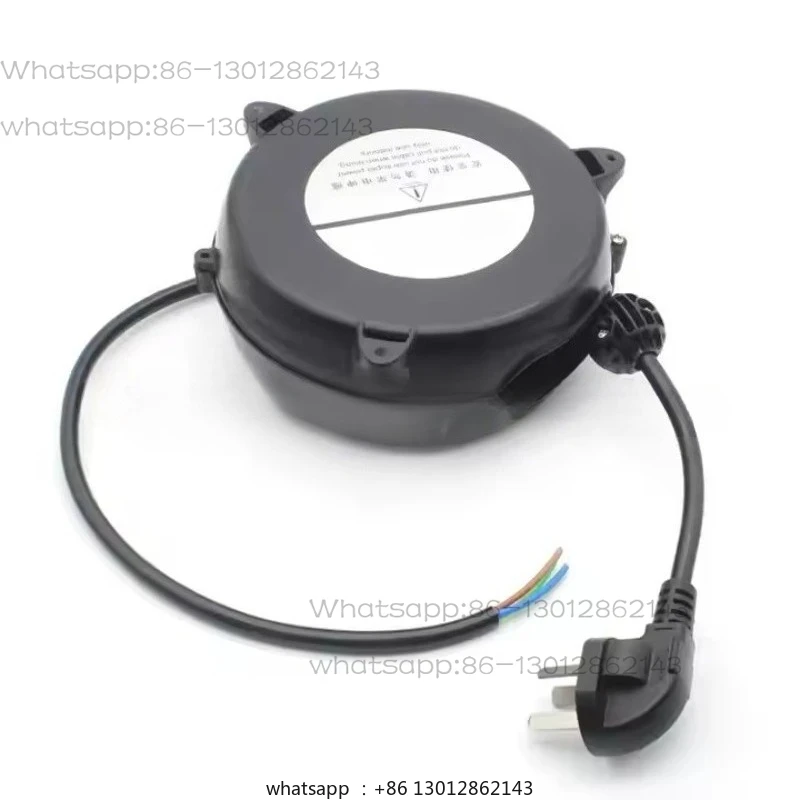 H05VV-F 3G 0.75m² 4.5meters cable reel drum electric cord reel retractable with plug