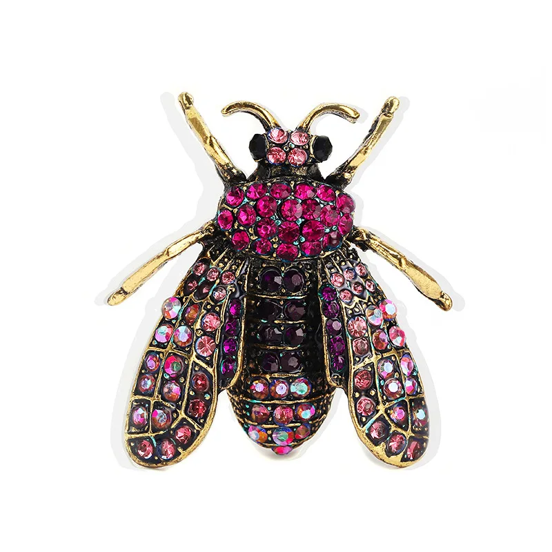 Cross border exclusive Little Bee brooch badge for women