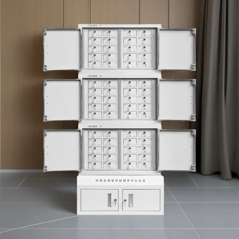 Mobile phone signal shielding cabinet 5G super shielding school examination room mobile phone storage cabinet physical signal sh