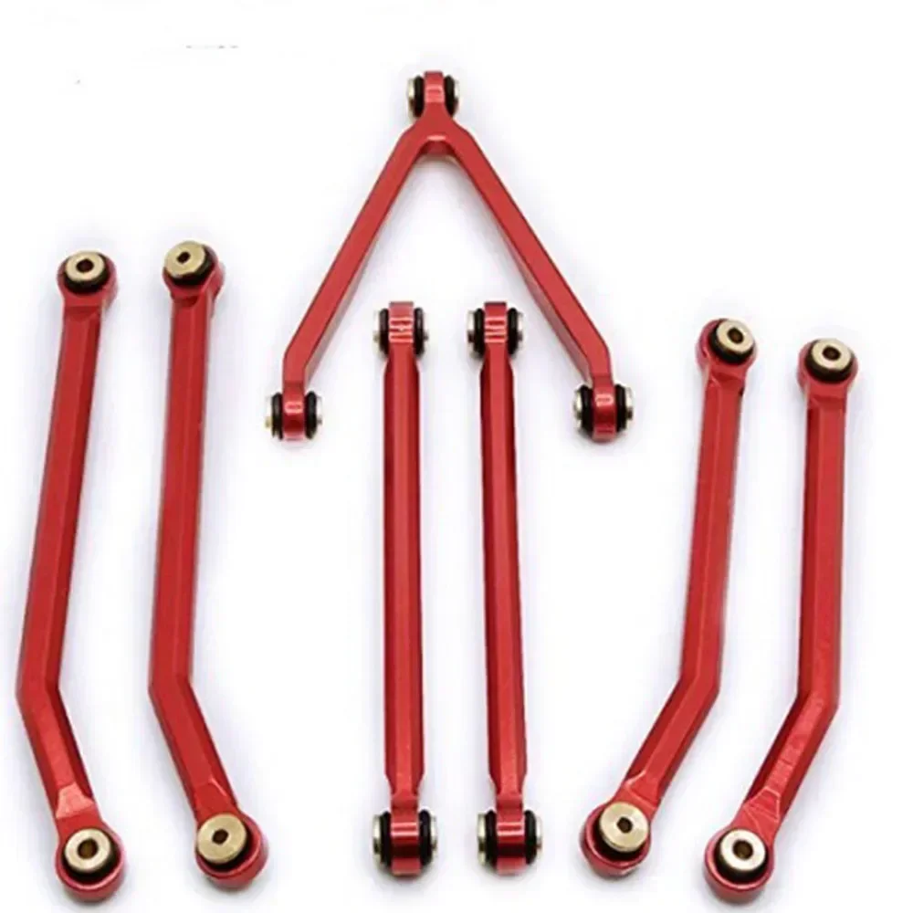 Aluminum High Clearance Chassis Links Set for RC Crawler Axial SCX24 AXI00001 C10 AXI00002 JEEP JLU Ford Bronco AXI00006