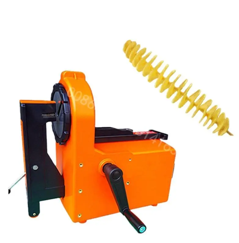 Cheap Automatic Stretching Cyclone Tornado Potato Tower Making Machine/Electric Cyclone Potato Spiral Slicer Cutter Twister 110V