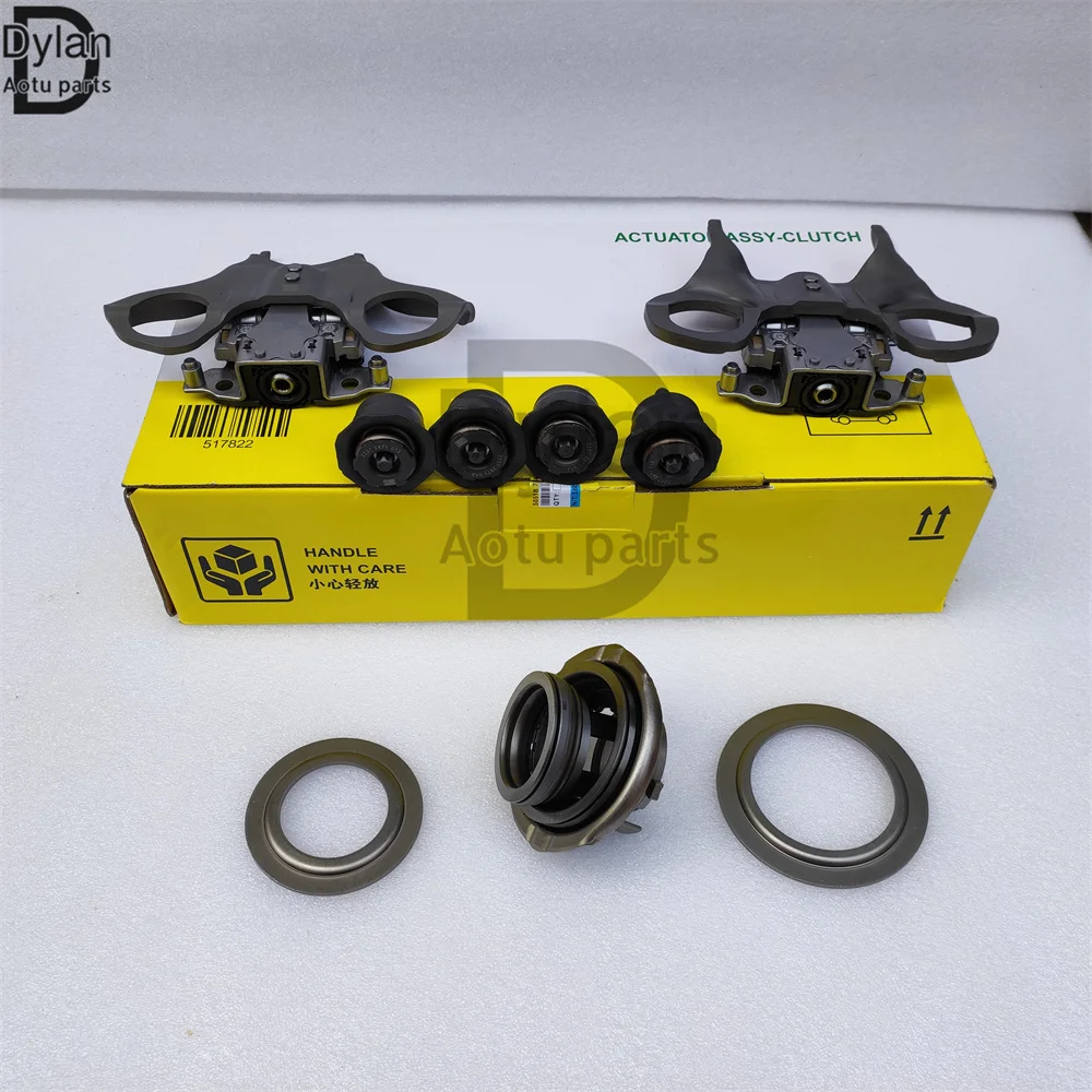 DPS6 6DCT250 Transmission Clutch Shift Fork Set 514002110 w Release Bearing For Ford Focus Fiesta