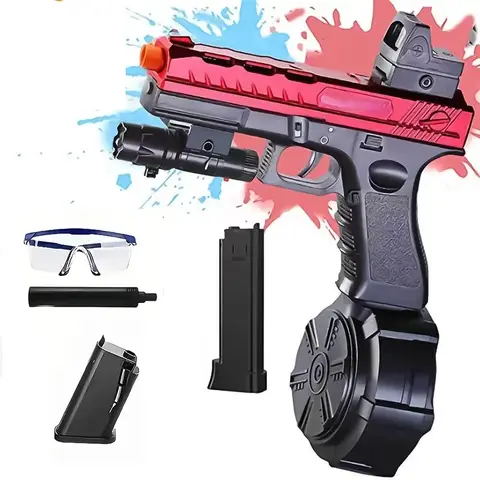 New Automatic Shooting Airsoft Pistol Toy Gun Hydrogel Electric Paintball Gun for Adults Boys Outdoor Cs Shooting Gamehoot