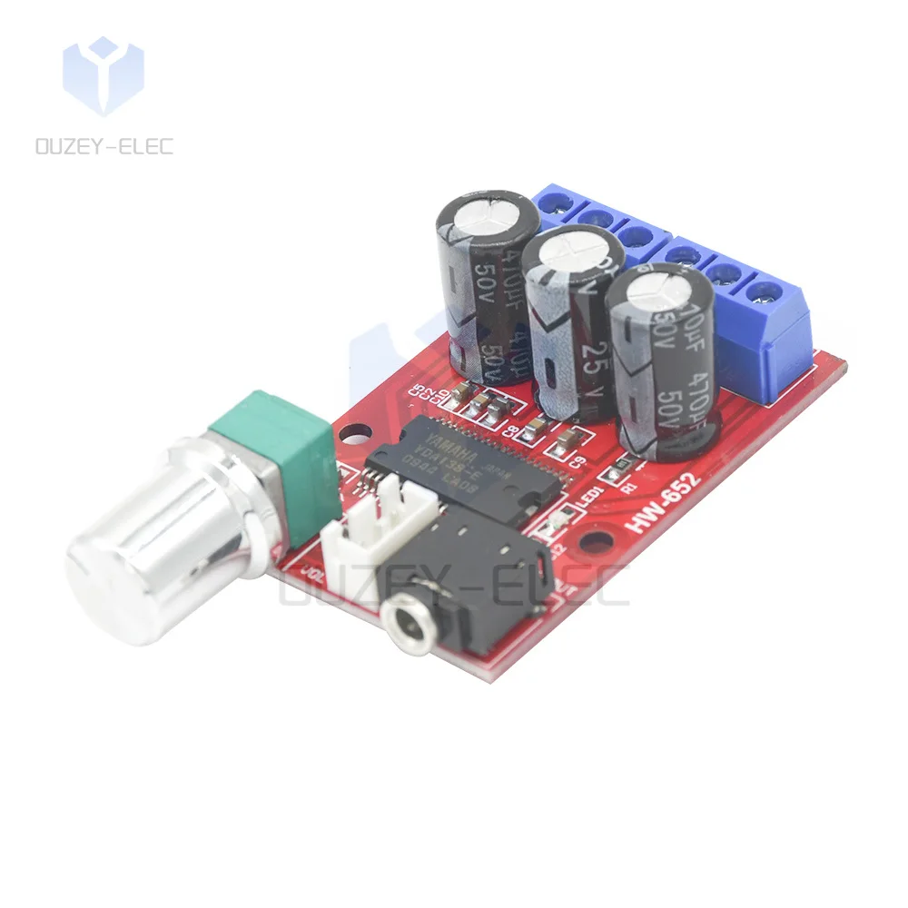 YDA138-E Digital Audio Amplifier Board 12W*2 Stereo Dual Channel Audio Amplifiers DIY Sound System Speaker Home Theater