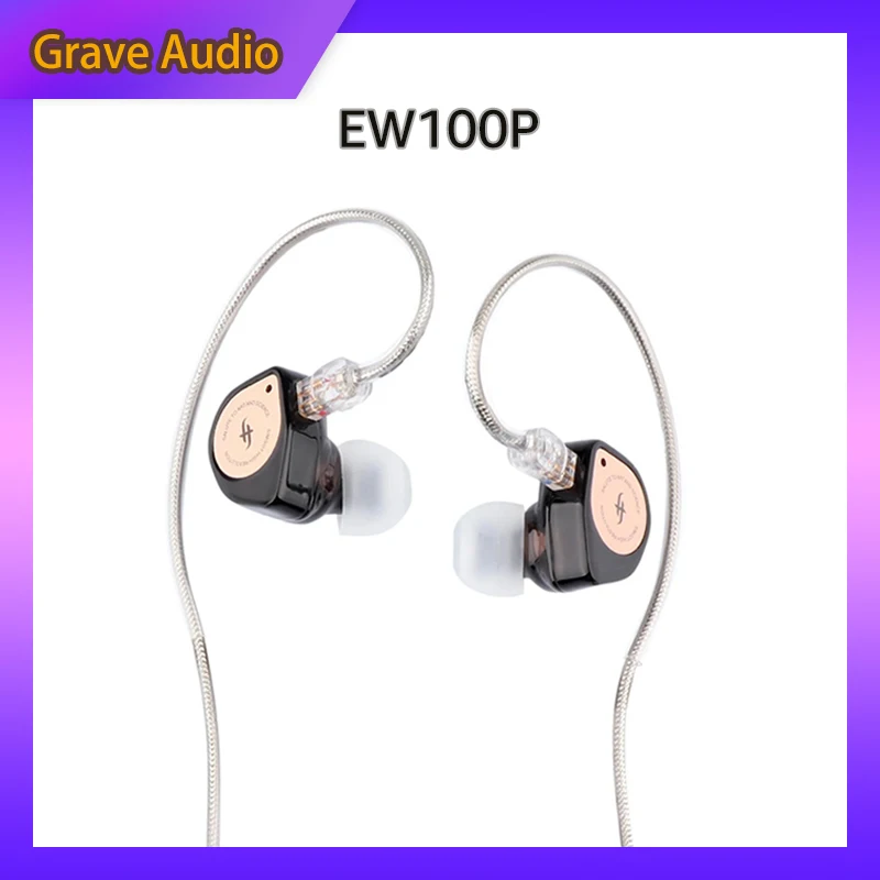 Simgot EW100P Earphone 10MM Dual-Cavity Dynamic Driver & LCP Diaphragm  Crystal Fidelity Sound Earphone for Audiophile Musician