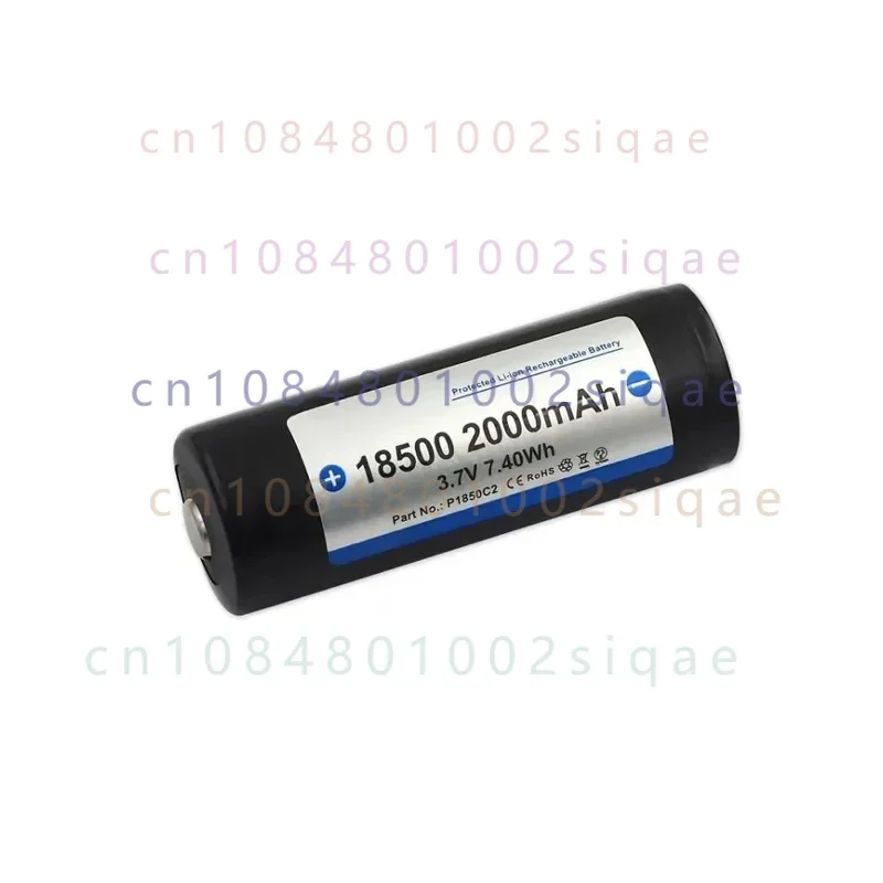 1pcs for keeppower plus protective plate icr18500 2000mah 3.7v flashlight battery p1850c2