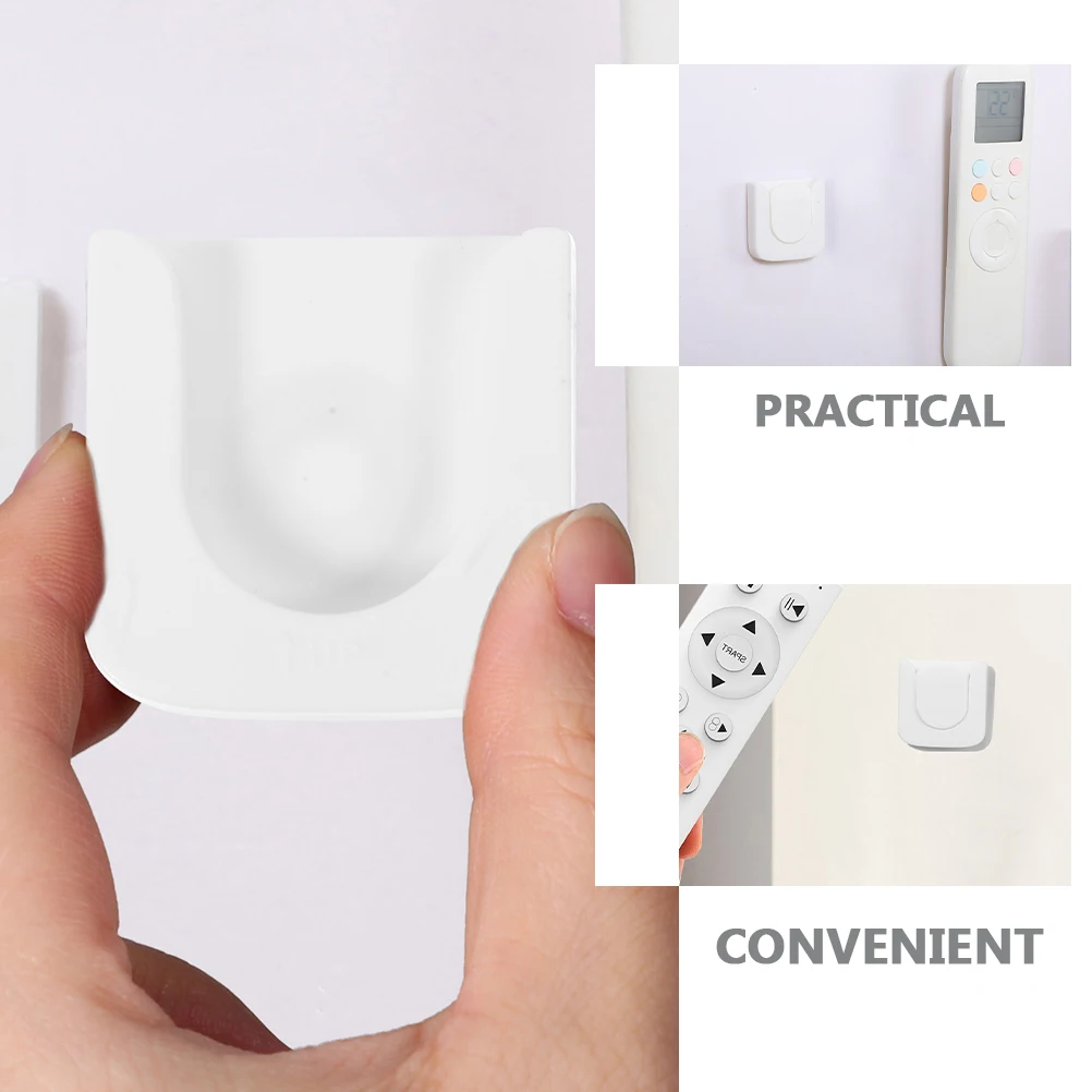 

5pcs Magnetic Holder Wall Mounted Organizer For Air Conditioner Home Hotel Use Easy Install No Marks Wall Remote Control
