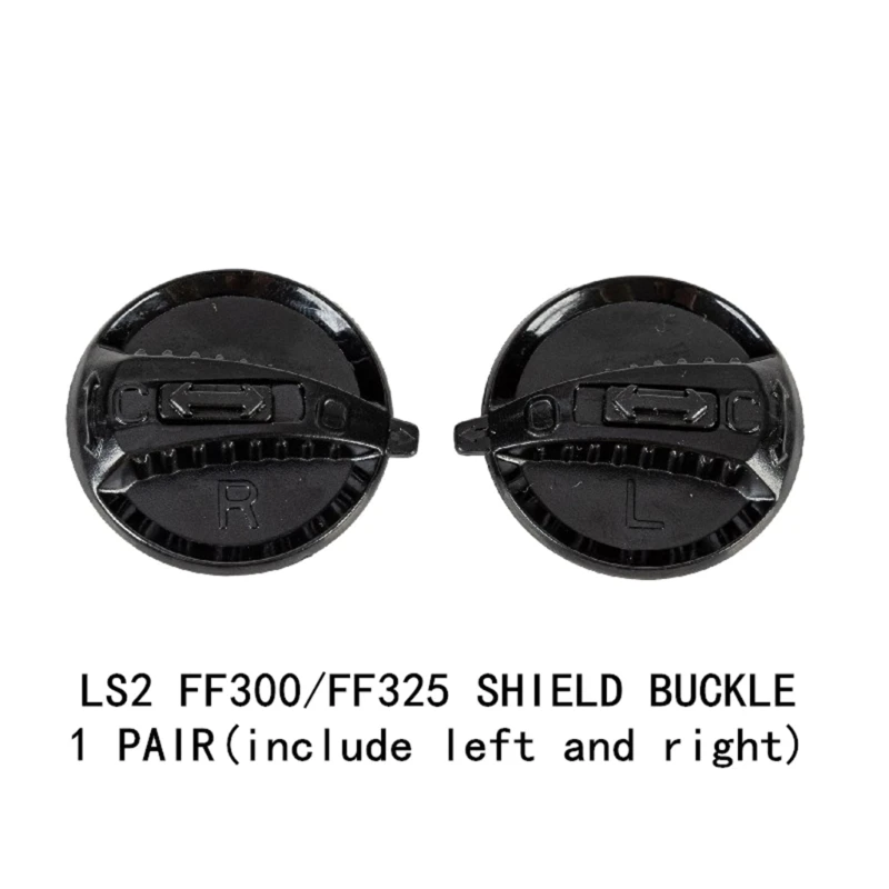 Motorbike Helmet Both Sides Shield Visors Base Plate Buckle for FF300 FF325