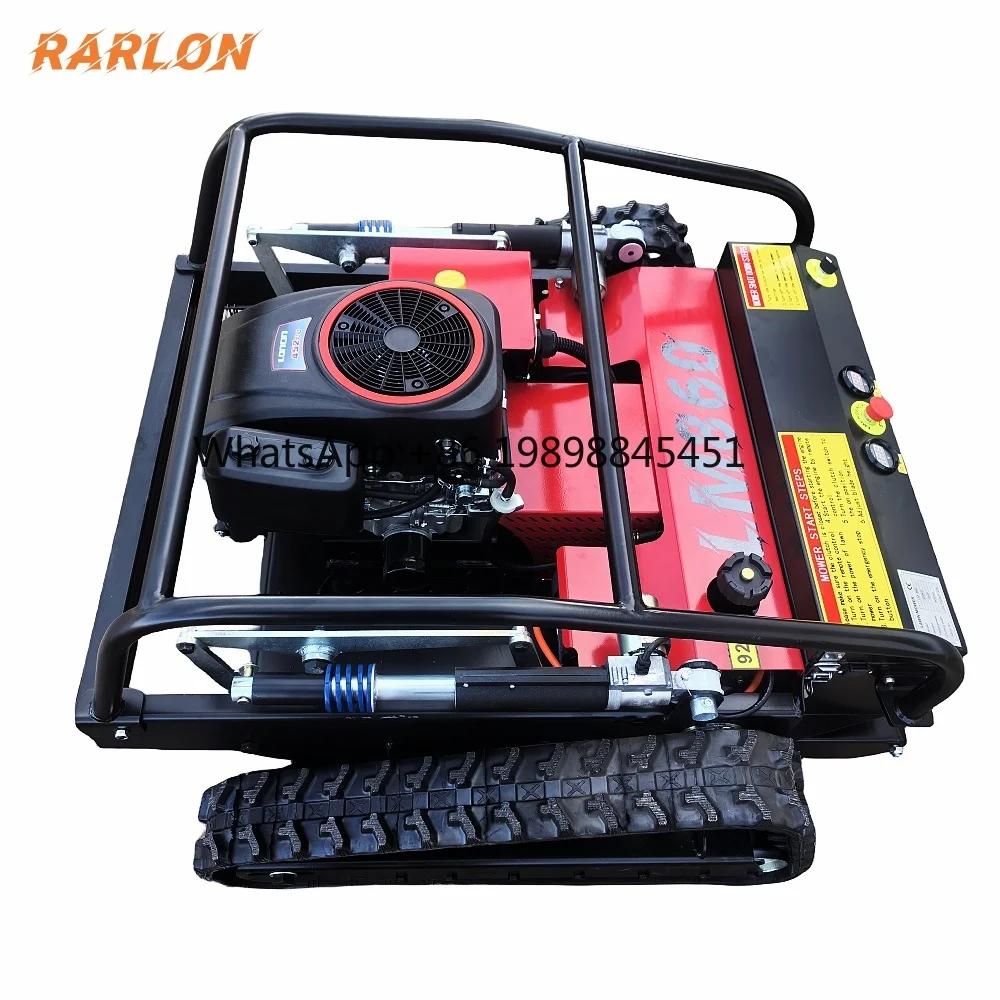 Radio Control Mowers RC Slope Tracked All Terrain Remote Control Robot Weed Mowing Machine Lawnmower