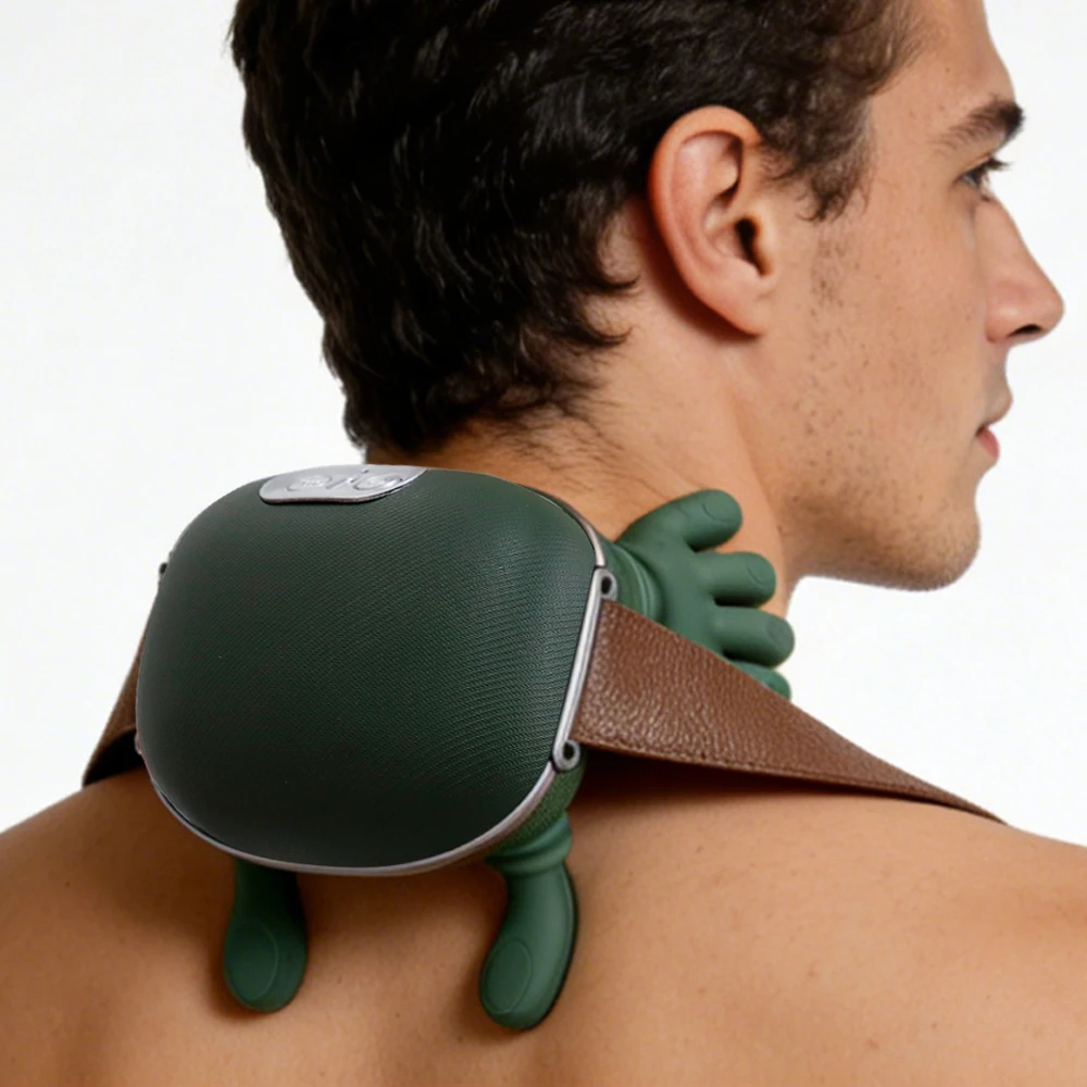 

Bionic Finger Neck Massager Imitates Human Hands to Knead Massage to Relieve Neck Shoulder painMmassage Shawl Muscle Relax