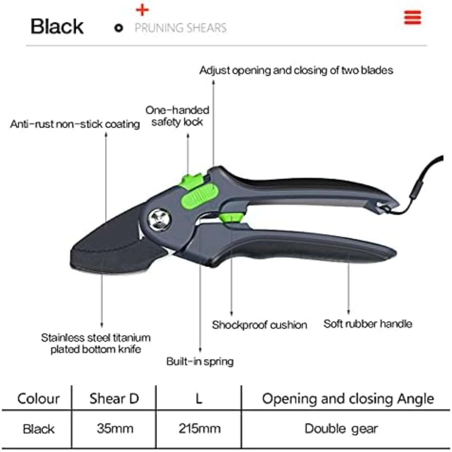 

Versatile, efficient, and labor-saving gardening pruning shears Multifunctional hand tools for effective maintenance and care.