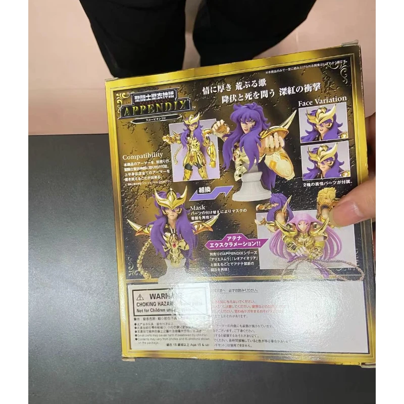 

Новинка! Сборная модель бюста Святого Скорпиона Мило из Saint Seiya. Акционный товар Hot Toys. Изысканные фигурки. Декоративные украшения.