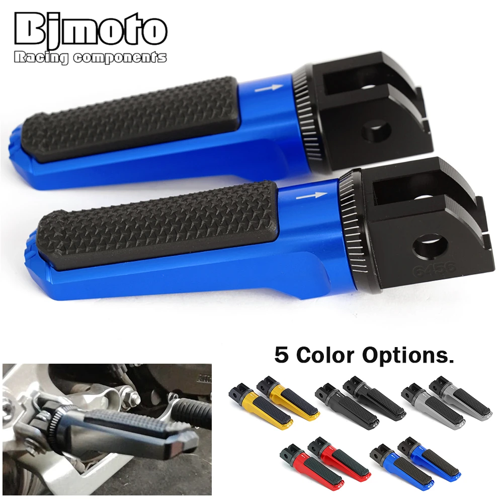 

Motorcycle Front Foot Pegs Rider Pedal Footrest For YAMAHA FJR1300A/AS FZ6 FAZER MT-07 MT07 MT-09 MT09 SP MT 09 07 TRACER GT