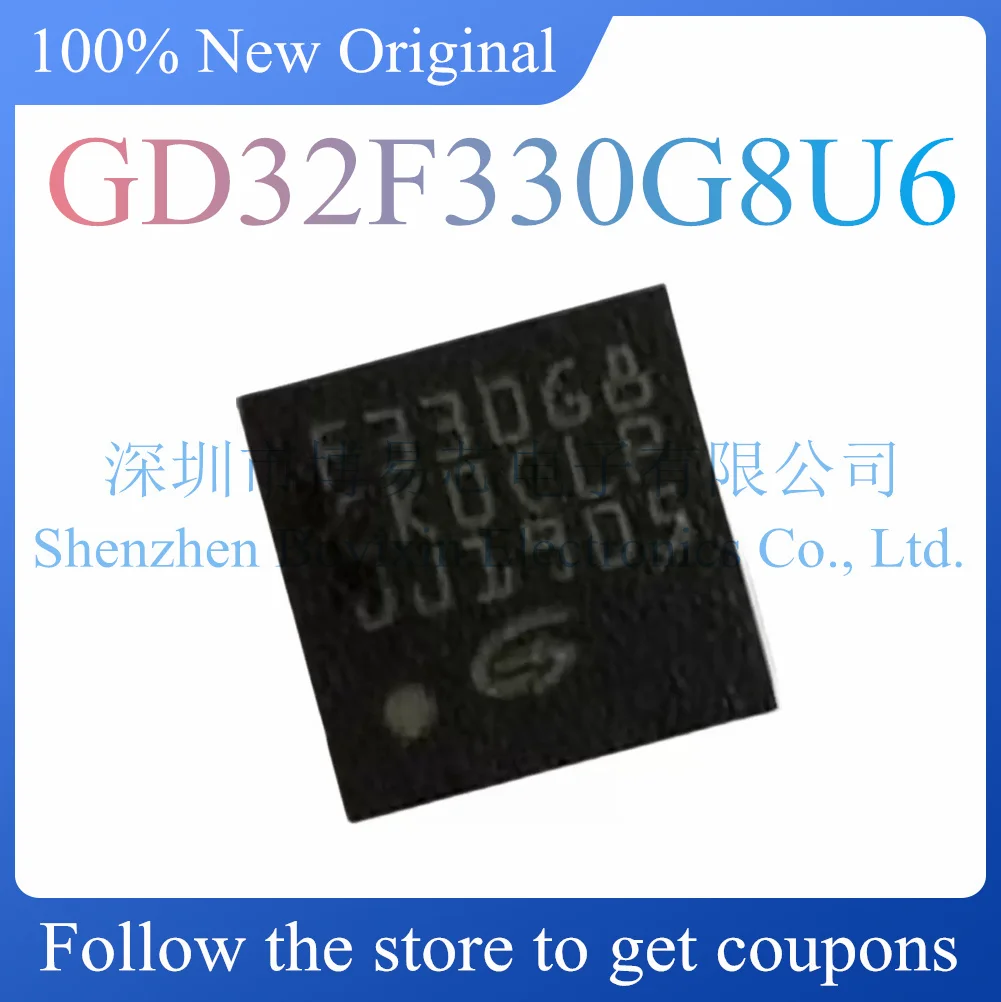 

NEW GD32F330G8U6 Original Product QFN-28