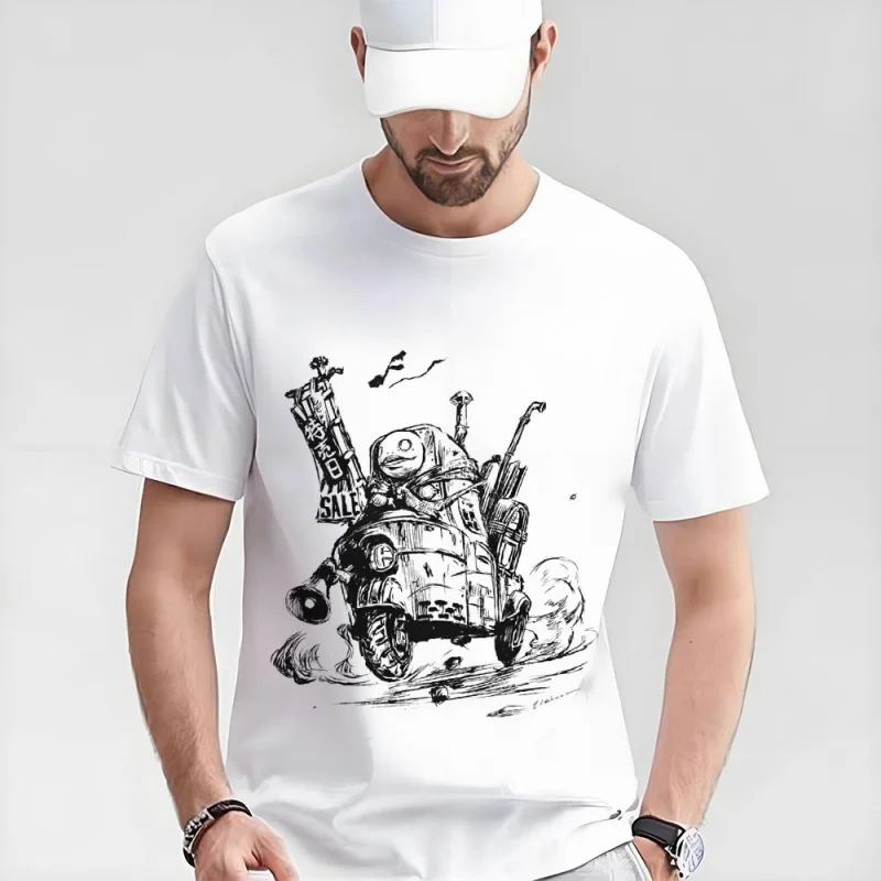 Souvenir d'Emil 2B NieR Automata Yorh No. T-shirt Anime Cyberpunk Y2K à motif graphique, 2 types B, tailles US S-6XL
