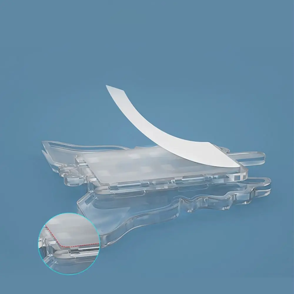 متعددة الوظائف البلاستيك فراشة شكل مكافحة قرصة نافذة الحد قفل قفل الأمان قفل أمان الطفل قفل سدادة الباب #5