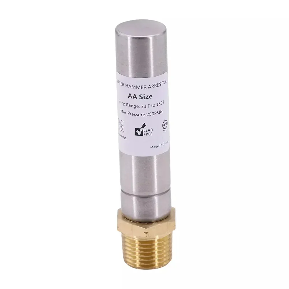 Kitchen Hammer Arrestor Hammer Arrestor 1/2 Kitchen Laundry Compact Size Durability Minimizing Noise NPT Thread