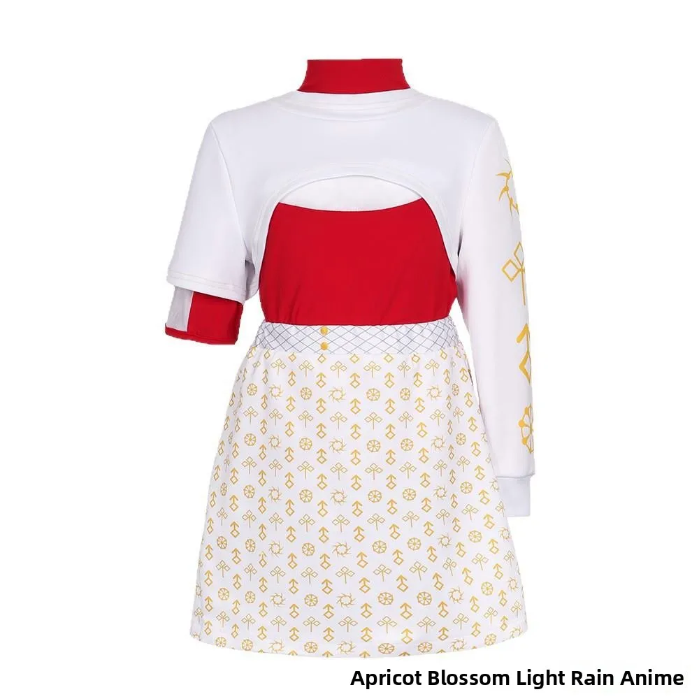 Kostum Cosplay Zombies5 Zombie High 4 Halloween Roleplay Seri TV Amerika Set Panggung Jumpsuit Pakaian Tradisional Wanita