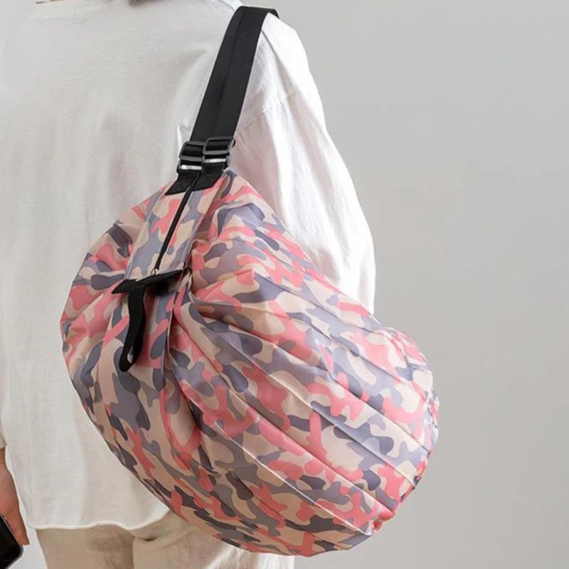 

Складная сумка для покупок, экологически чистая и водонепроницаемая портативная сумка для хранения, дорожная сумка большой вместимости