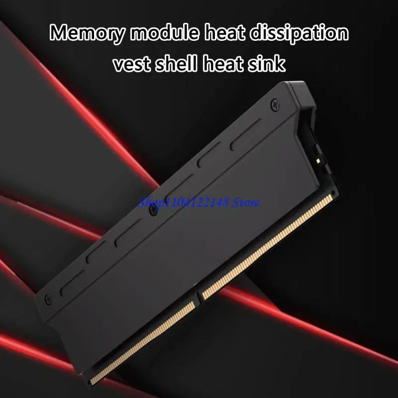 P9FA 140x35x9mm Aluminum Heatsink Cooling Fan for DDR5 DDR4 DDR3 Module Prevent Overheating Gaming Video Editing Application