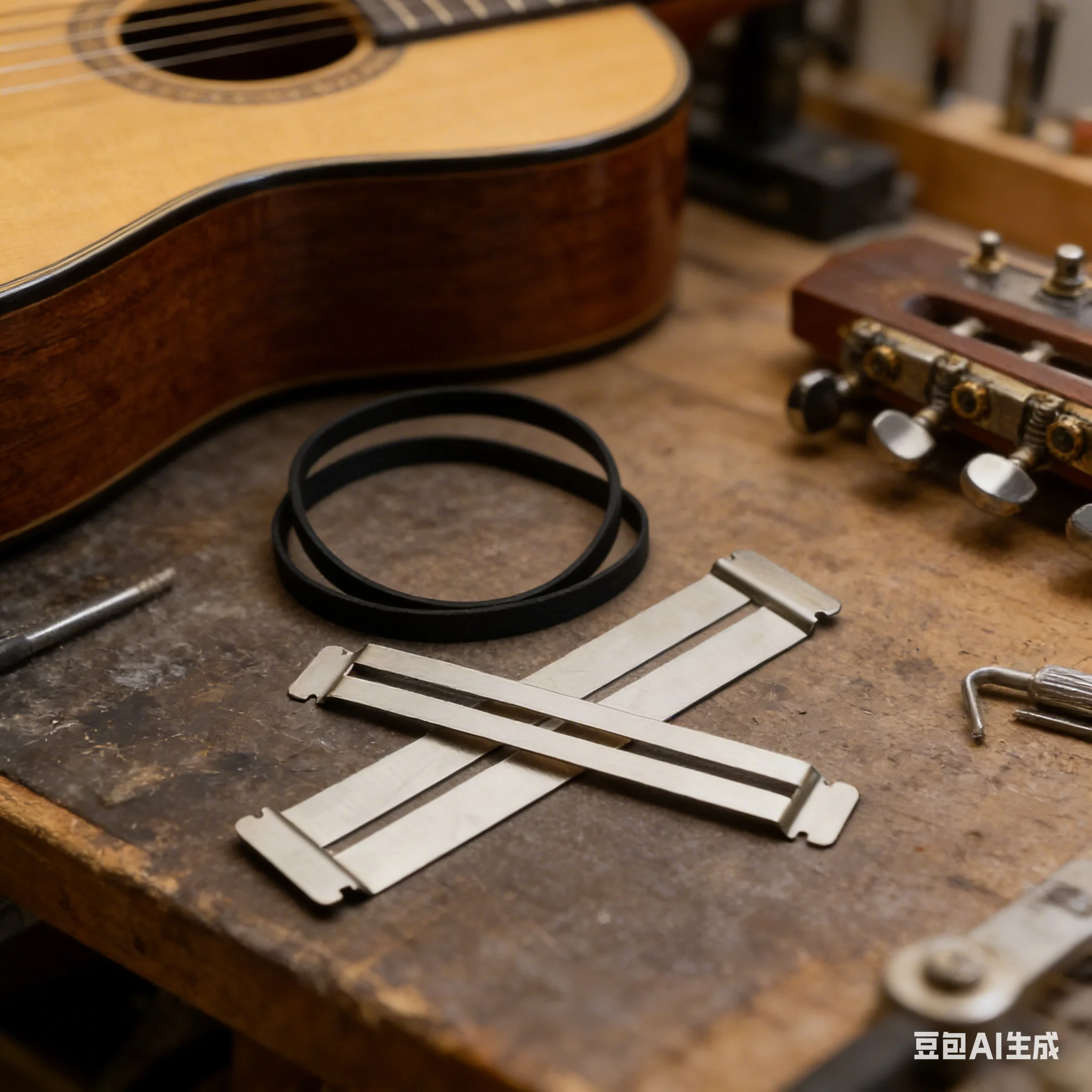 

Guitar Fingerboard Guards Stainless Steel Fretboard Protector For Guitar Bass Repair With Rubber Fasteners Luthier Tools