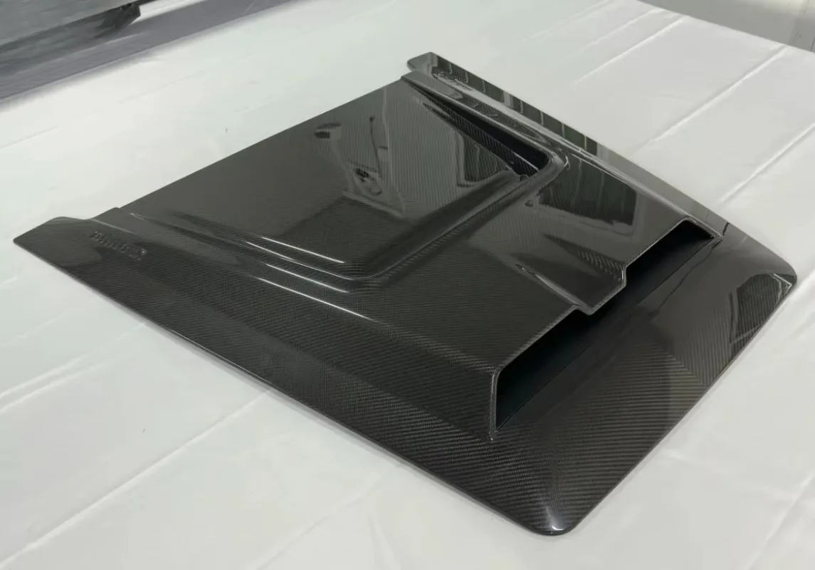 غطاء محرك السيارة عالي الجودة طراز B800 غطاء محرك السيارة من ألياف الكربون الجافة لفئة G W465 W464 G63 G500 G65