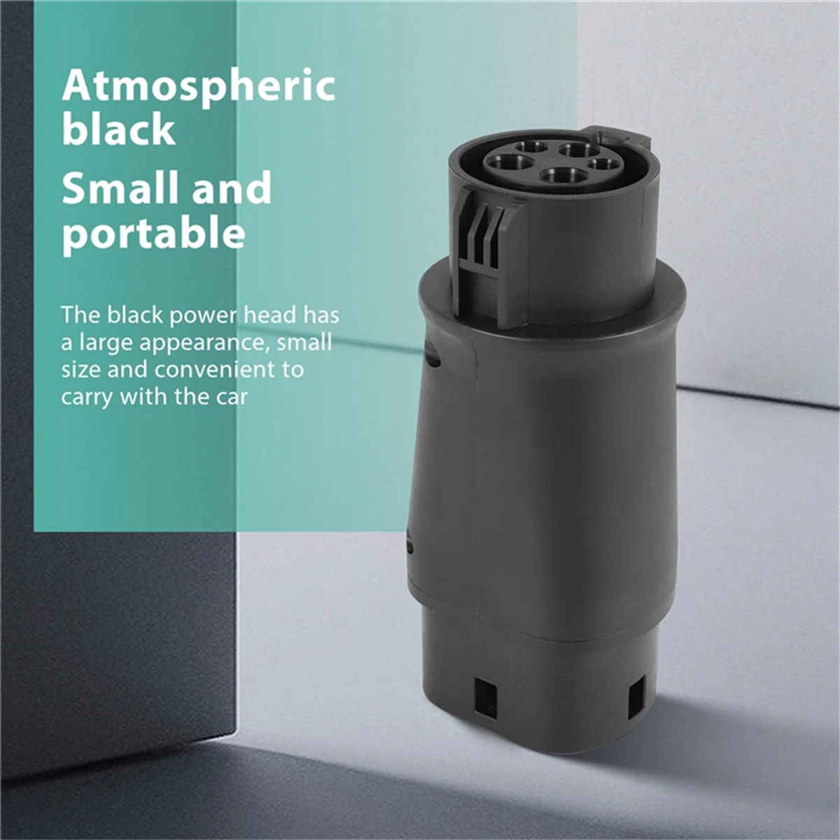 

Durable 2PCS EVSE EV Adaptor 32A J1772 Type 1 to Type 2 Plug EV Adapter, Electric Cars Vehicle Charger Charging Connector
