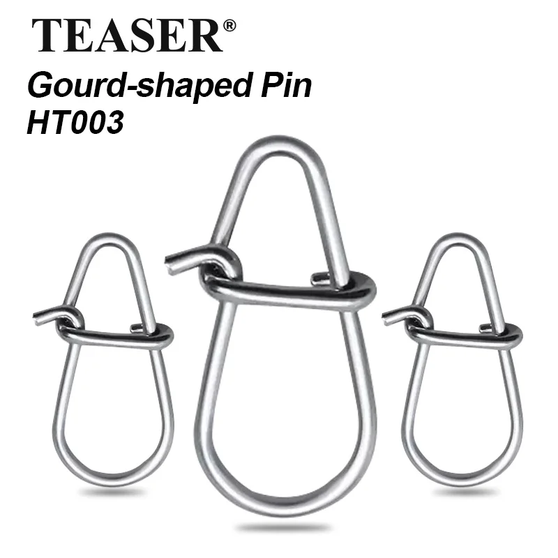 TEASER 25pcs/bag HT003  0# 1# 2# 3# Snap Pin Stainless Steel