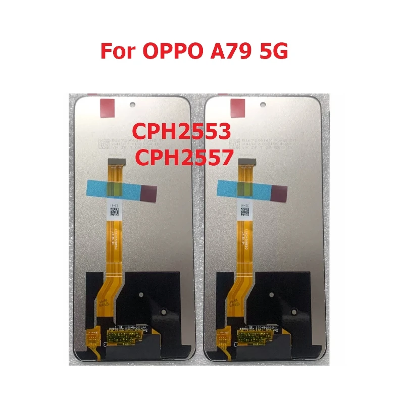 tela-lcd-ips-de-672-polegadas-para-oppo-a79-5g-conjunto-digitalizador-de-tela-sensivel-ao-toque-a79-cph2553-cph2557-com-moldura-de-substituicao