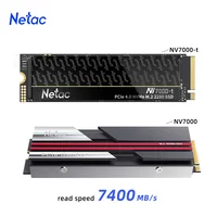 Netac 7400MB/s SSD NVMe M2 2TB 1TB 512GB 4TB Internal Solid State Hard Drive M.2 PCIe 4.0x4 2280 SSD Disk for PS5 Laptop PC 3