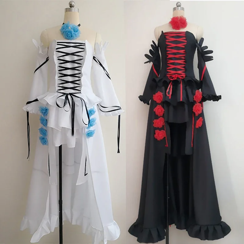 Anime Pandora Hearts Cosplay Costume Alice White Rabbit Party Dress