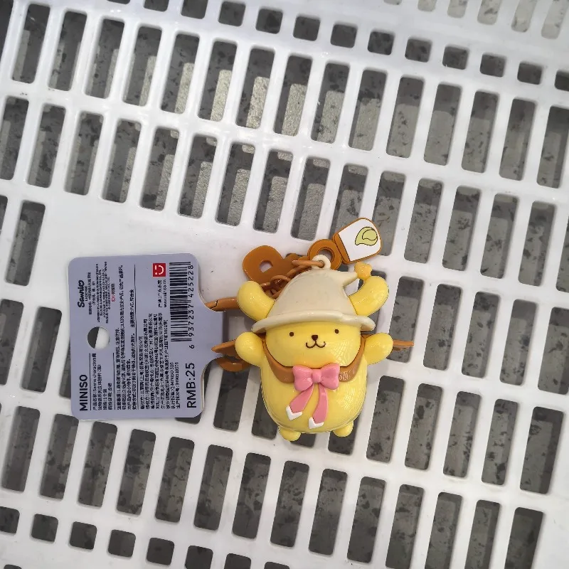 MINISO名創優品 サンリオ マジックストーリーシリーズ キーホルダー ハローキティ キーホルダー かわいいアニメ ハンギングチェーン ドール カップル バックパック キーホルダー 女の子へのプレゼント
