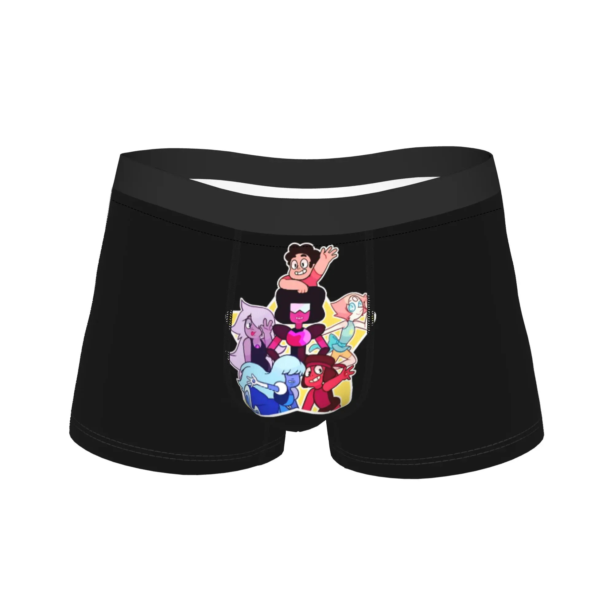 Garnet Peridot Lapis Lazuli Man Underwear Steven Universe Boxer Briefs Shorts Panties Novelty Breathable Underpants for Homme
