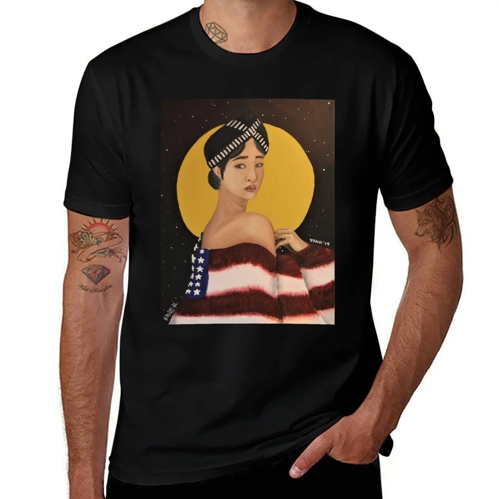 

for Hmong man American t white shirts men pack shirt cotton T-Shirt t 100% t custom print shirt