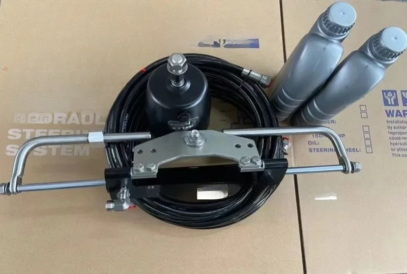 Outboard Machine Yacht Speedboat Ship Change Hydraulic Direction Kit