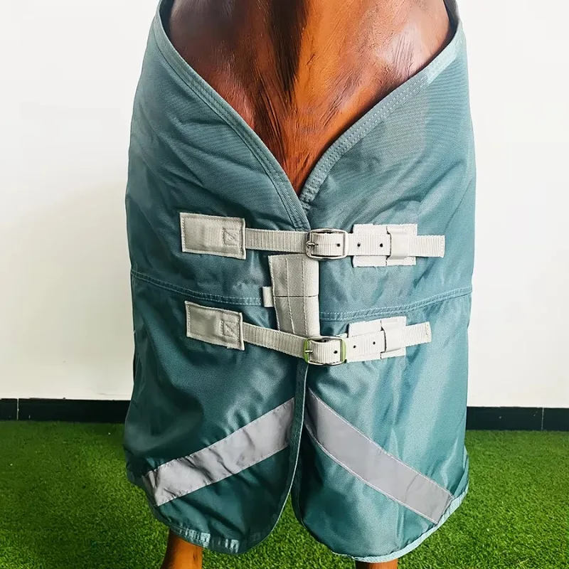 Equestrian Turnout Rug Waterproof Sturdy Fabric Perfect For Outdoor Training And Stable Daily Wear High Grade Horse Blanket