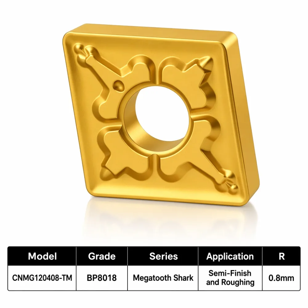 CNMG120404-TM 120408-TM Impact-resistant Steel Parts Below 40° Aluminum Blade Stainless Steel Cutter Cnc Lat Turning Tool