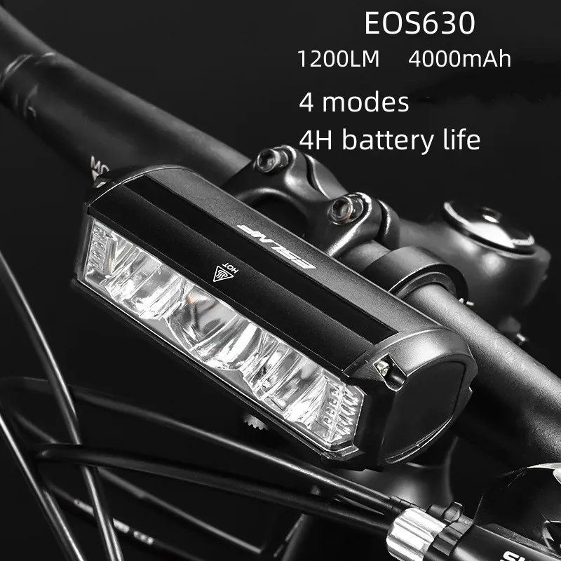 LED Bicycle Light 900LM1200LM1400LM2600LM USB Rechargeable Power MTB Mountain Road Bike Front Lamp Flashlight Cycling Equipment